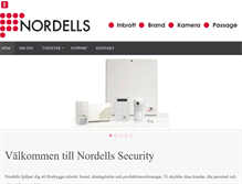 Tablet Screenshot of nordells.se